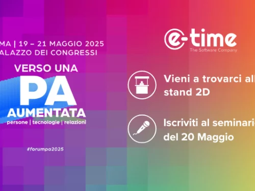 E-time al Forum PA 2025