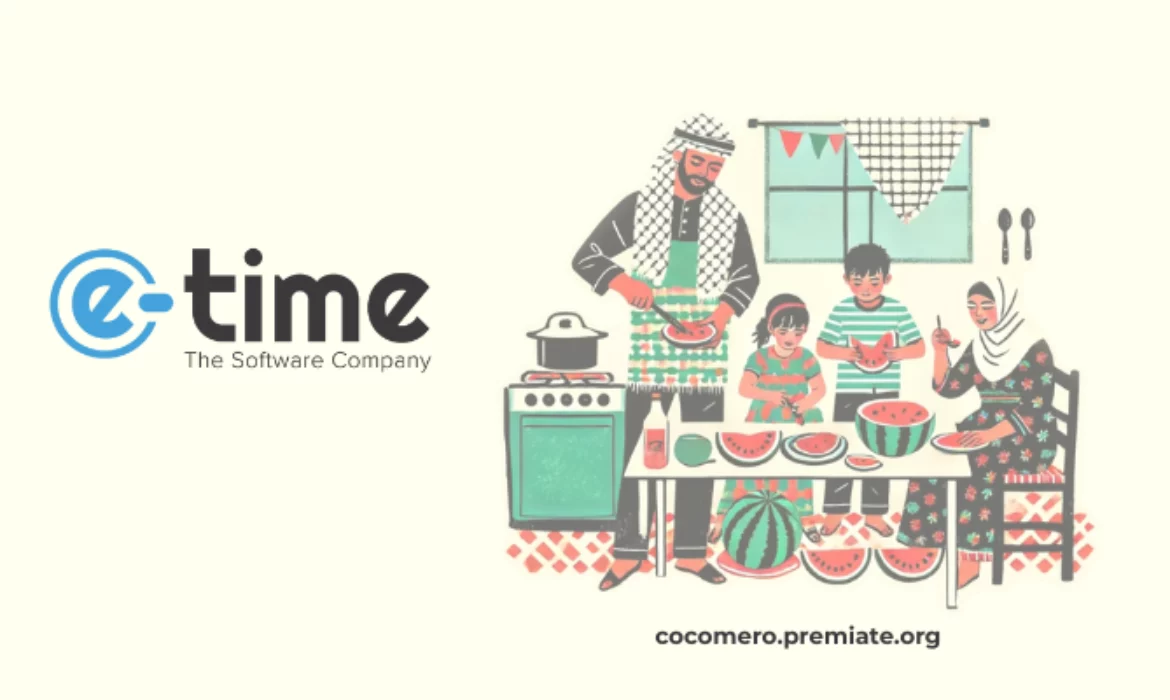 E-time with Cocomero: a gesture for the Palestinian people