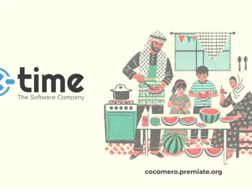 E-time with Cocomero: a gesture for the Palestinian people